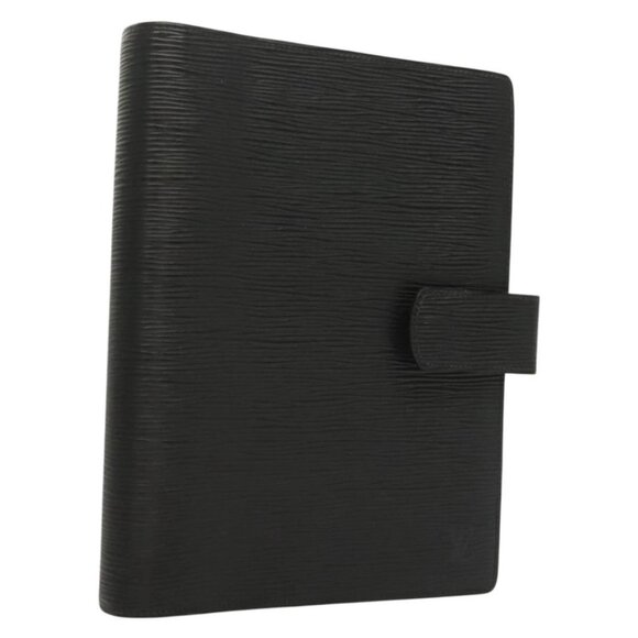 LOUIS VUITTON Epi Agenda GM Day Planner Cover Black R20212 LV Auth 130661 - Picture 1 of 16